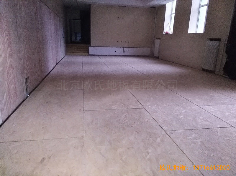 北京朝陽(yáng)運(yùn)動(dòng)館體育地板鋪設(shè)案例3