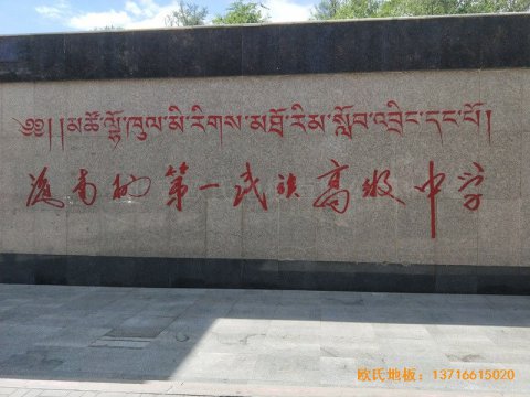 海南民族高中籃球館運動地板鋪設(shè)案例