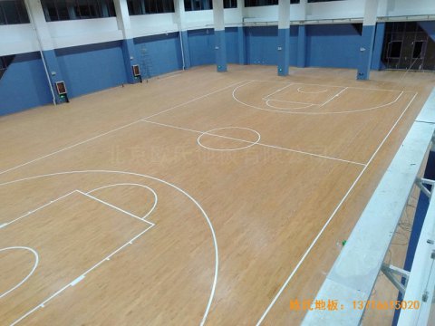 山東實驗二小青島分?；@球館體育木地