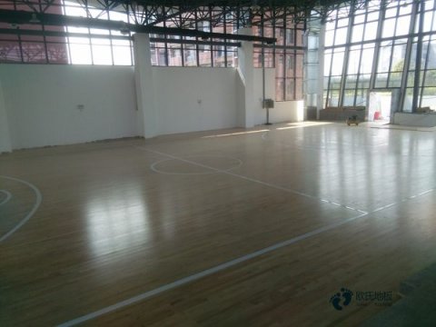 籃球場木地板沒彈性